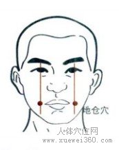 精确定位地仓穴