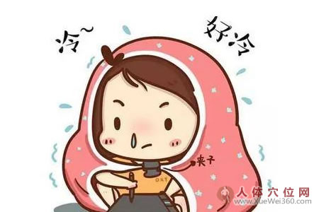 天冷常揉内关穴