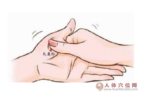 鱼际穴的妙用：鼻塞立马通！