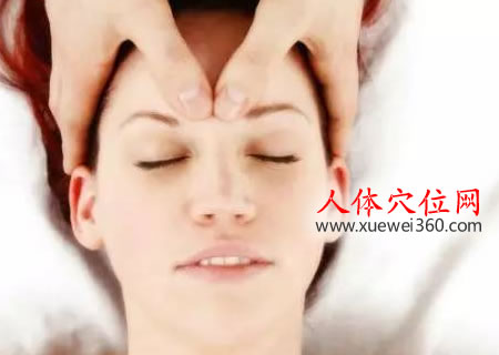 印堂穴的位置图
